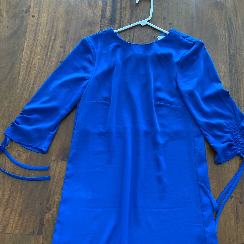 Royal Blue Shift Dress